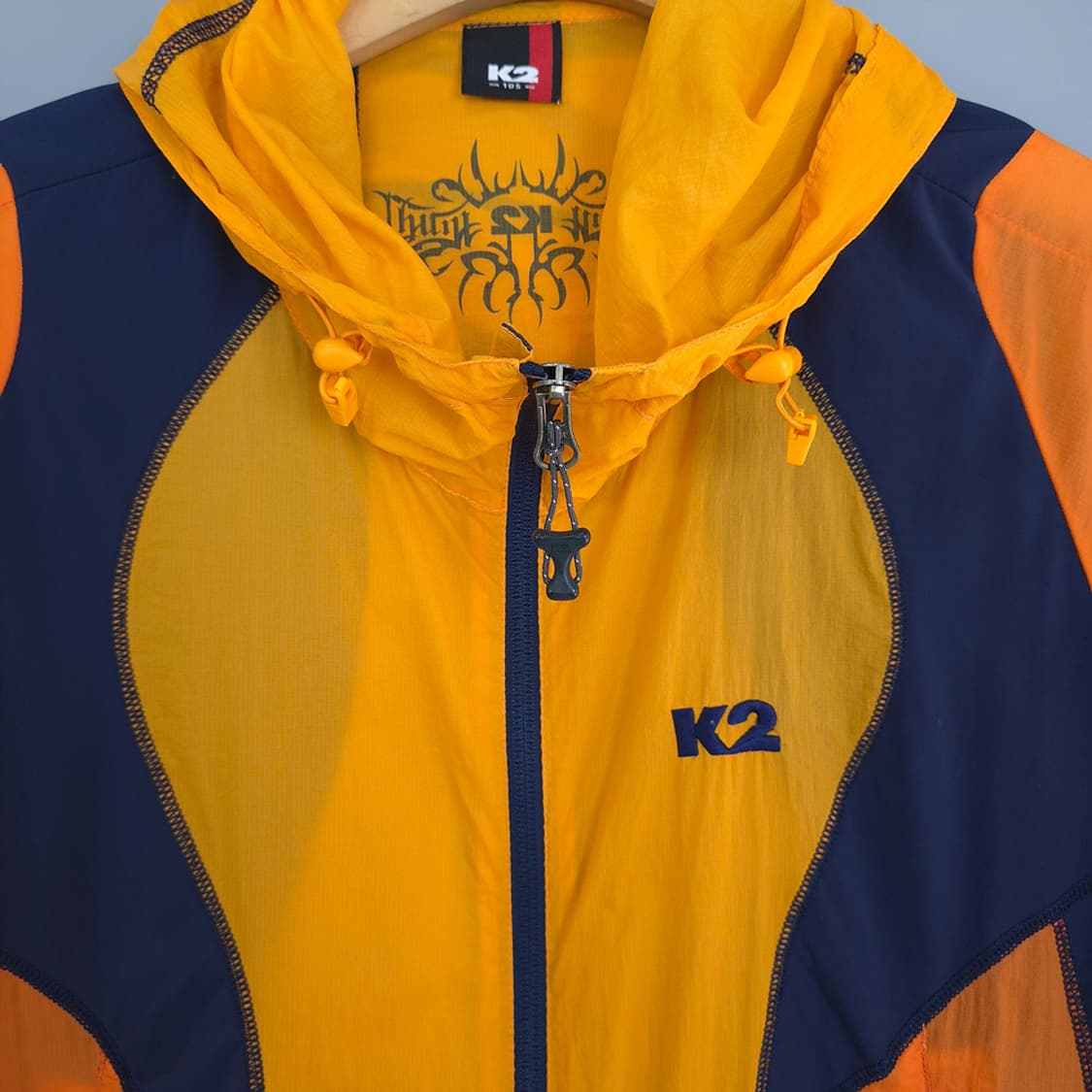 K2 등산용 배색 바람막이 클라이밍 자켓 105 상품이미지2