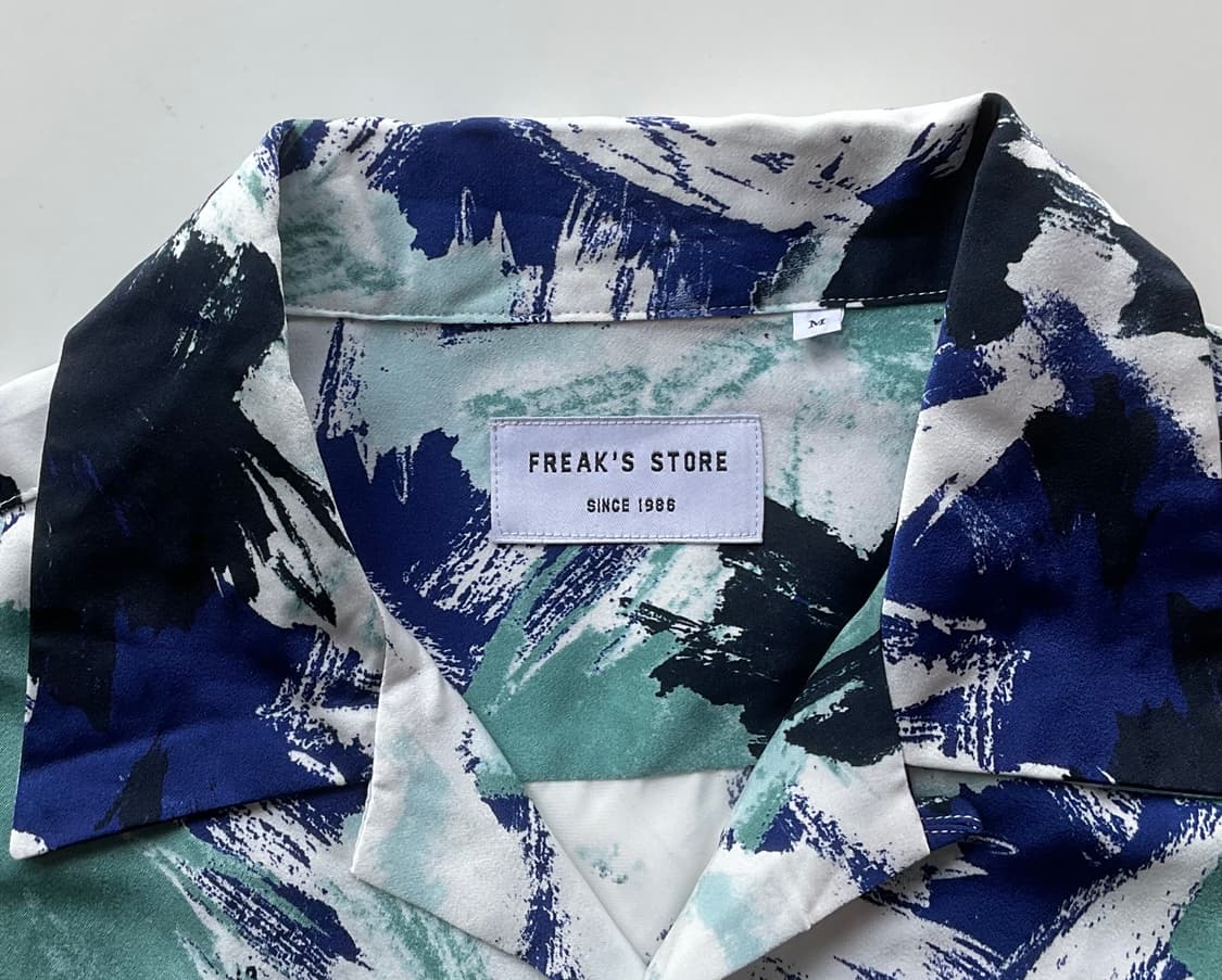 프릭스스토어 freak's store 하와이안 셔츠 M 상품이미지9