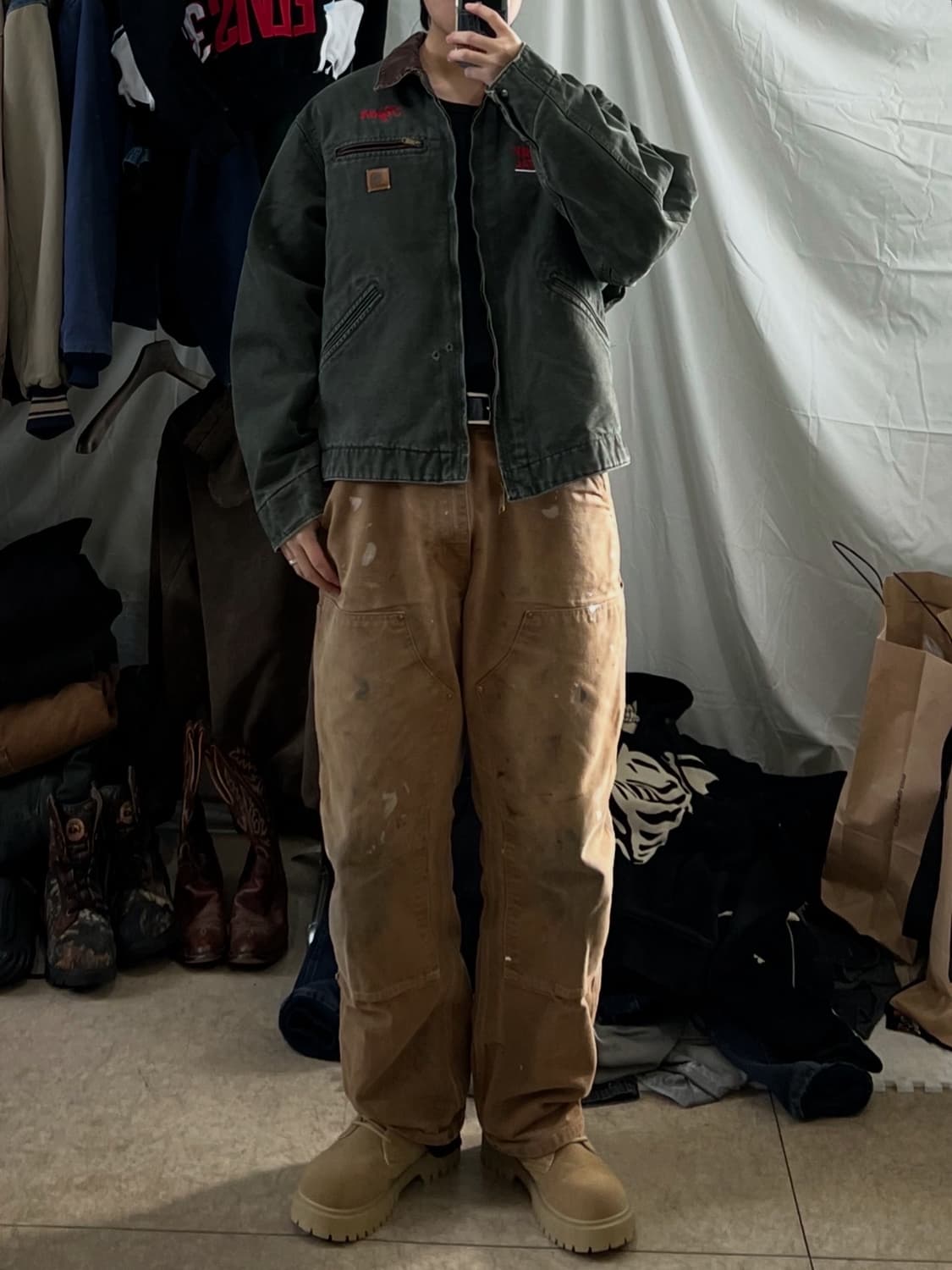 칼하트 디트로이트 워크자켓 상품이미지3