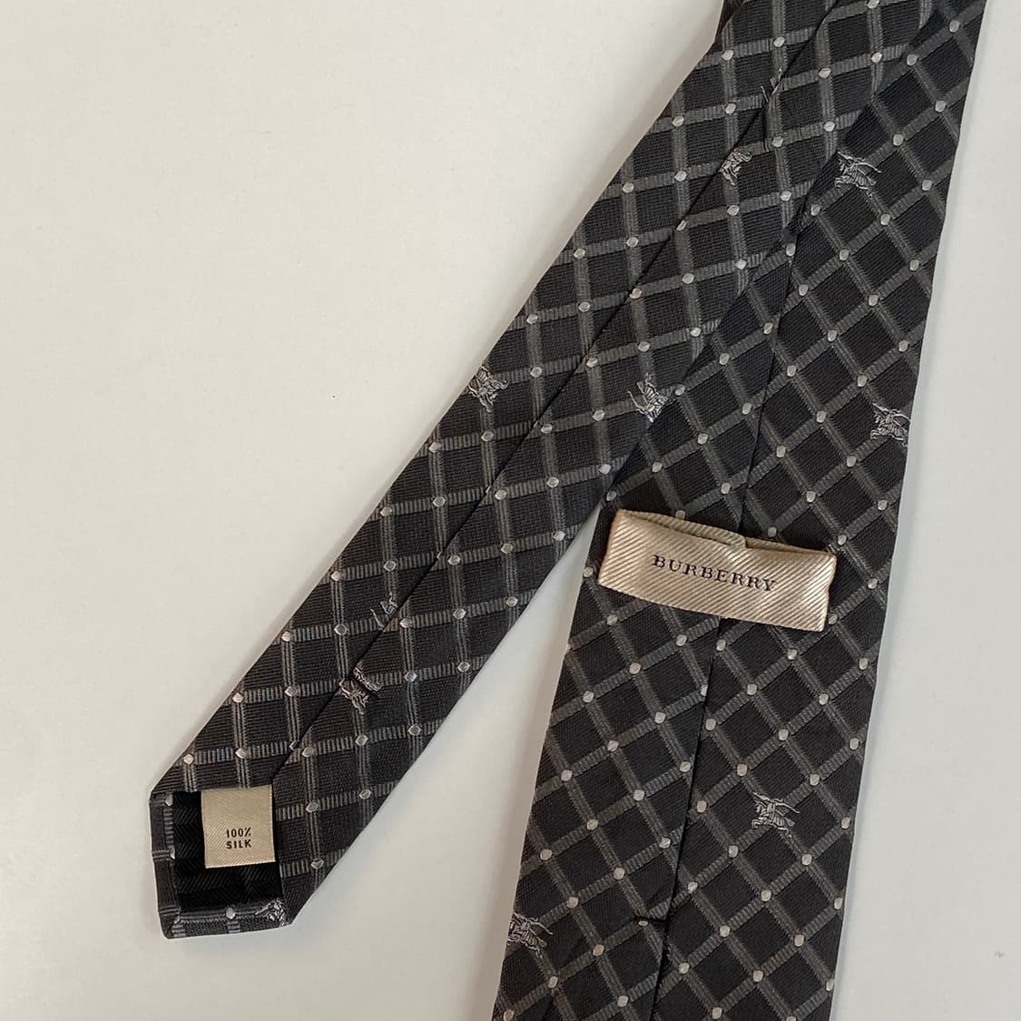 버버리 (Burberry) 모노그램 신향라벨 정품 명품넥타이8.2cm 상품이미지5