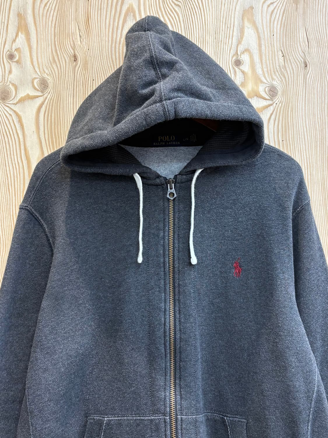 폴로 랄프로렌 와플 후드집업 상품이미지3