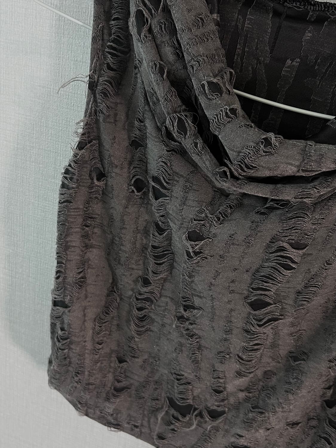 Damaged Grunge Sleeveless 상품이미지5