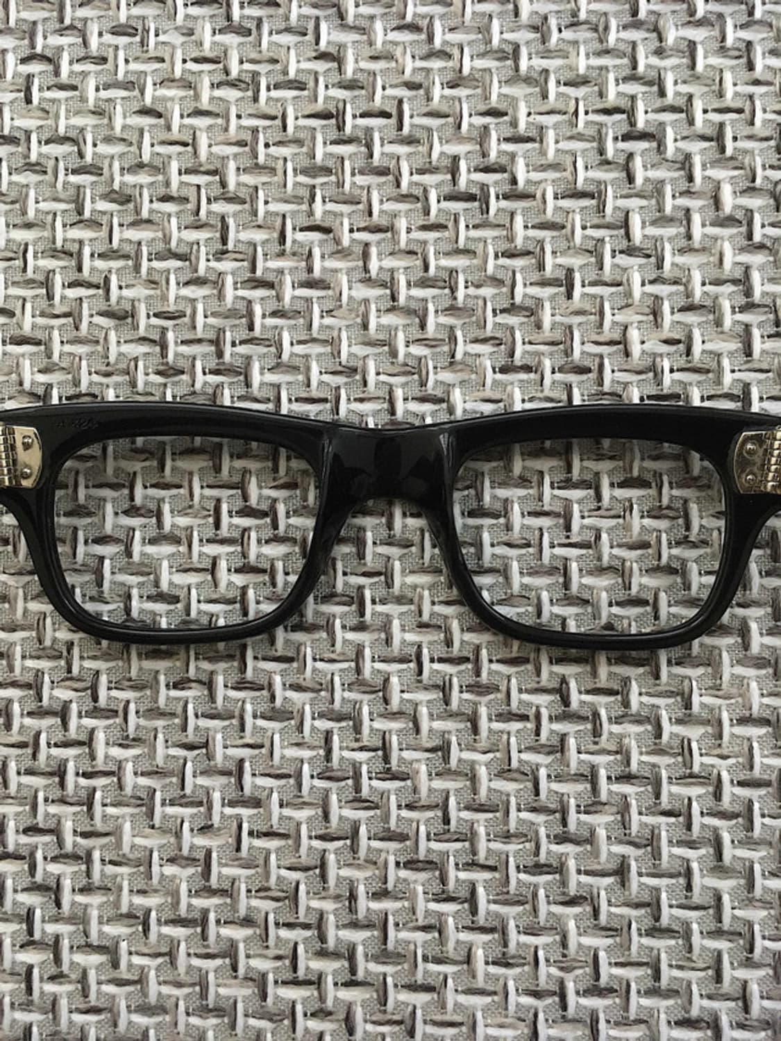 50s Black vtg france eyewear No.1 상품이미지3
