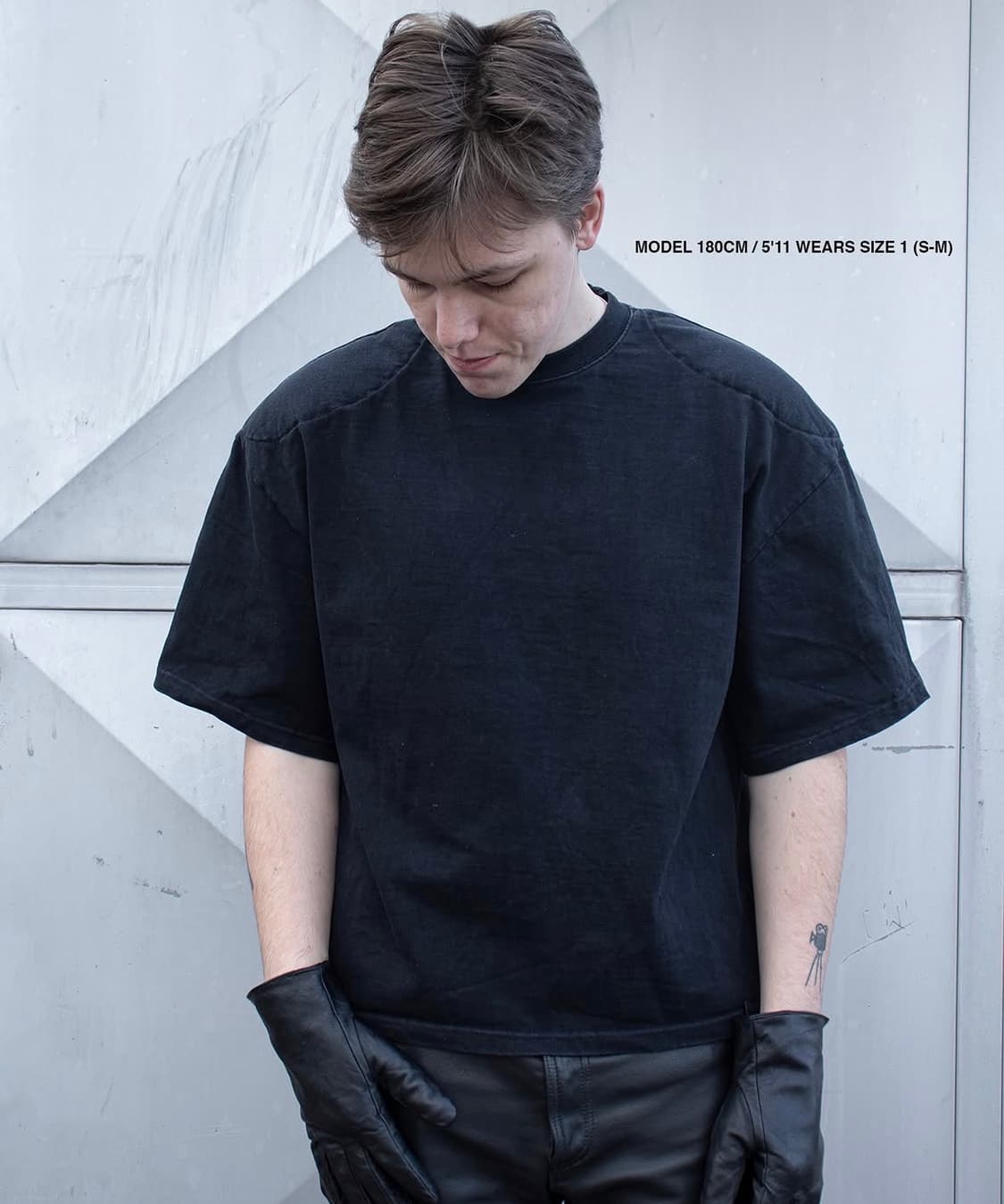 (1) Jukeb5x 패디드 반팔 티셔츠 상품이미지4