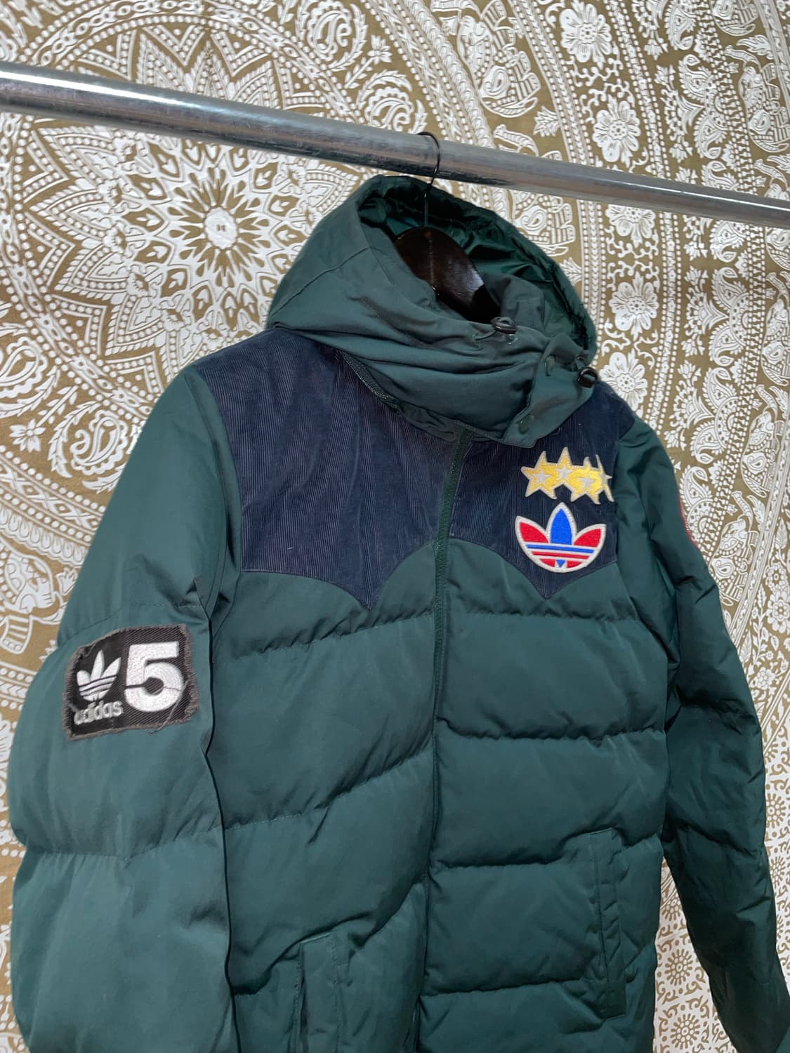 아디다스 뱃지 유로파 패치 덕다운 다운점퍼  상품이미지5