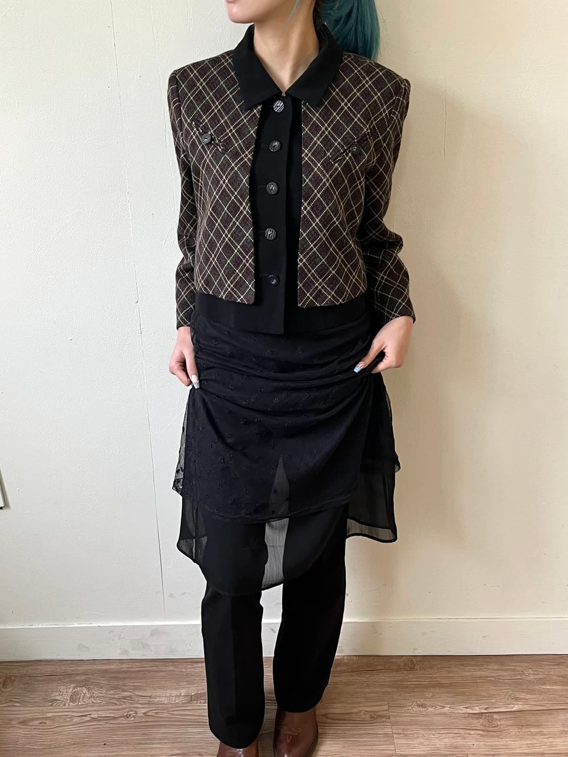 MILOMBRE 트위드 더블 자켓 상품이미지6