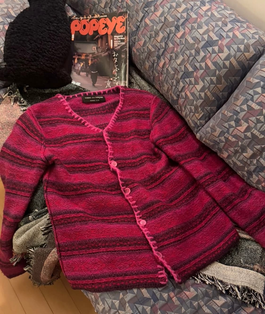 꼼데가르송 옴므플러스 99aw 가디건 상품이미지2