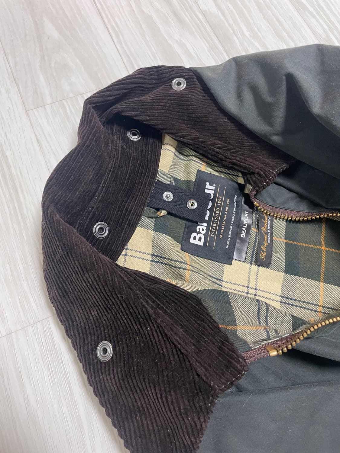 바버 뷰포트 세이지 44 105 made in england barbou 상품이미지8