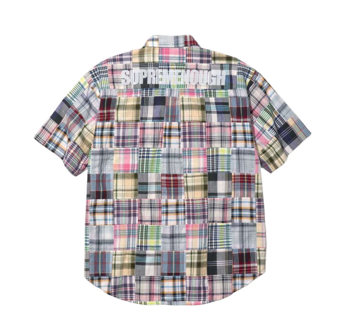 슈프림x굿이너프 패치워크 셔츠 상품이미지2