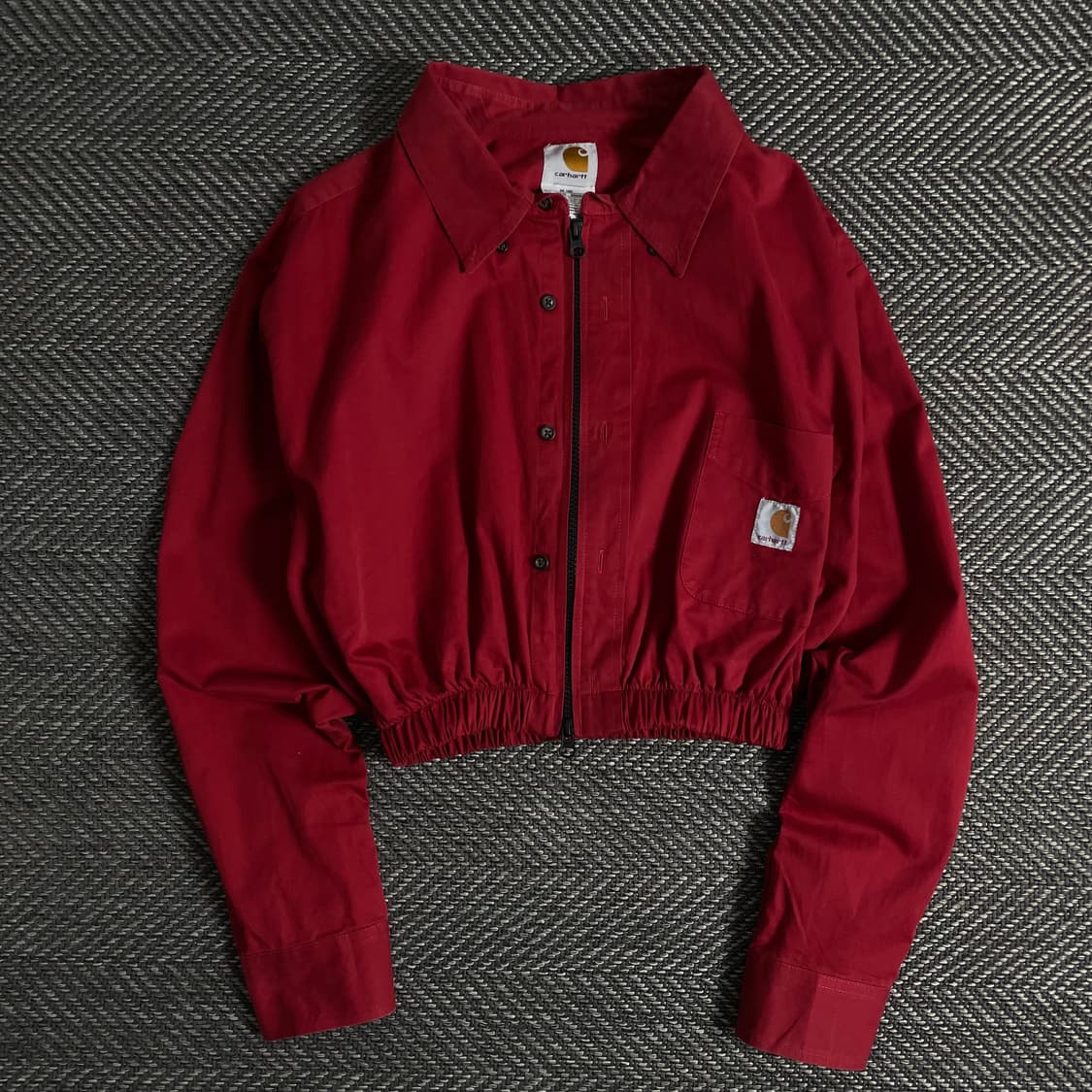 칼하트 크롭 리메이크 투웨이 셔츠 자켓 o 3175 상품이미지1