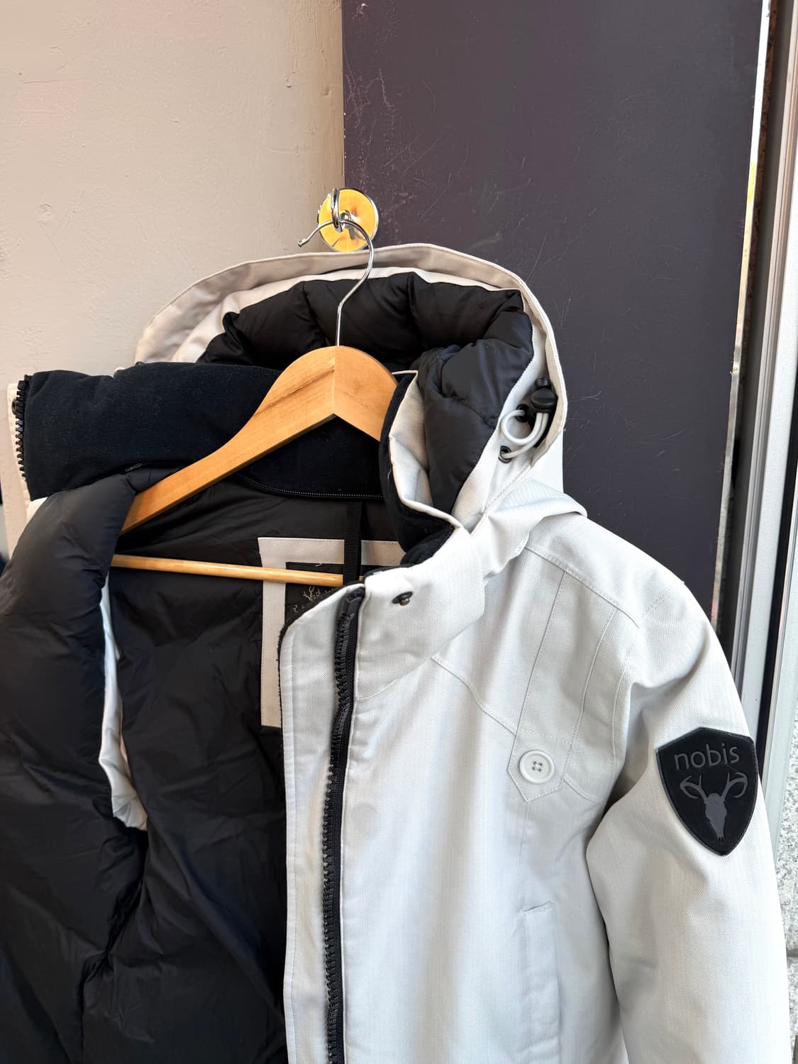 S/ 노비스 메리데스 다운 후디드 패딩점퍼 상품이미지5