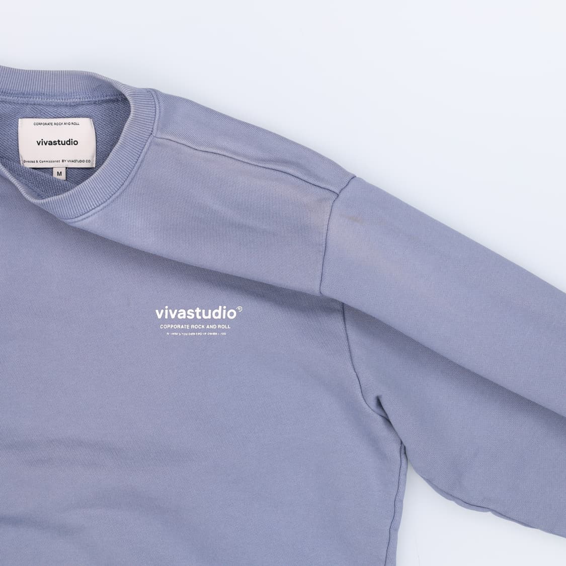 M 비바스튜디오 헤비 빈티지 스웻셔츠 맨투맨 4187 상품이미지4