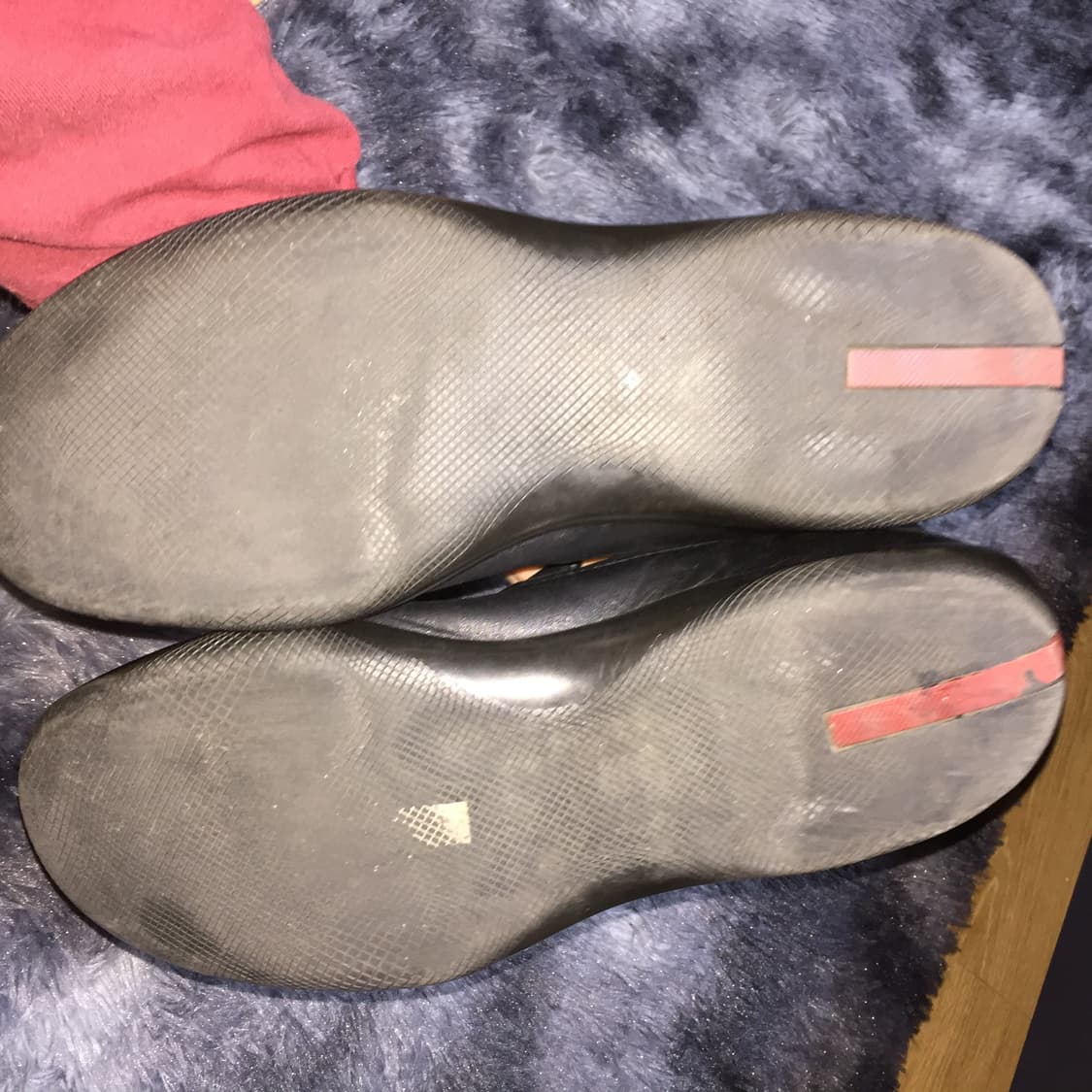 [UK10.5]프라다 스포츠 토글 슬립온 블랙 상품이미지2