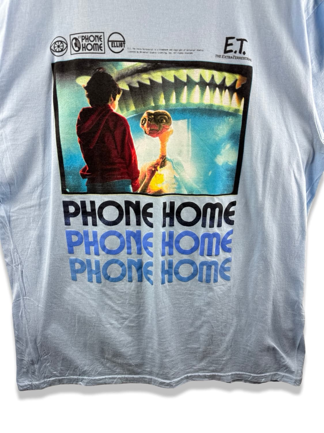 ET 오피셜 프린팅 하늘 티셔츠2474 상품이미지3