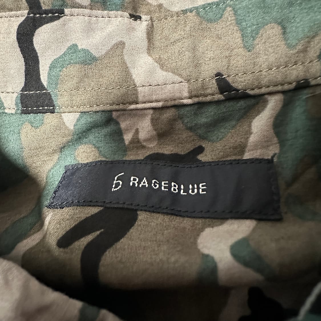 RAGEBLUE japan military camo shirt 상품이미지3