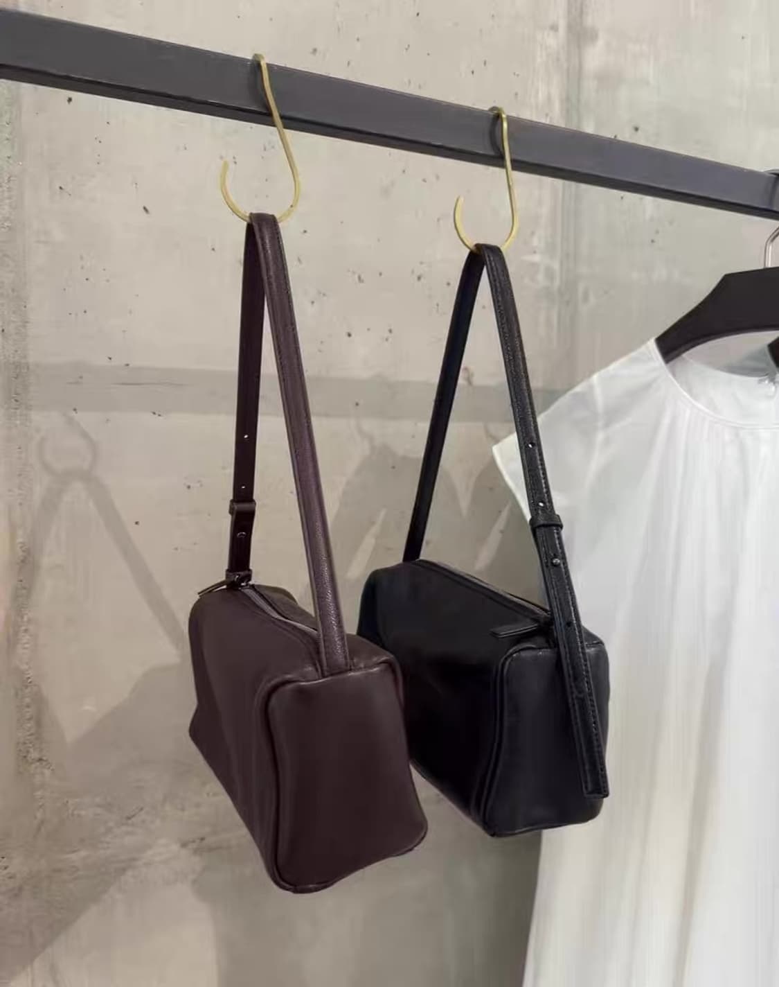 파사드패턴 빈티지 캐빈 백 브라운 상품이미지4