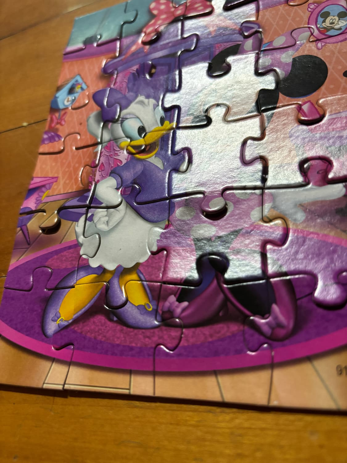 디즈니 미니마우스 데이지 덕 퍼즐 인테리어 소품 상품이미지5