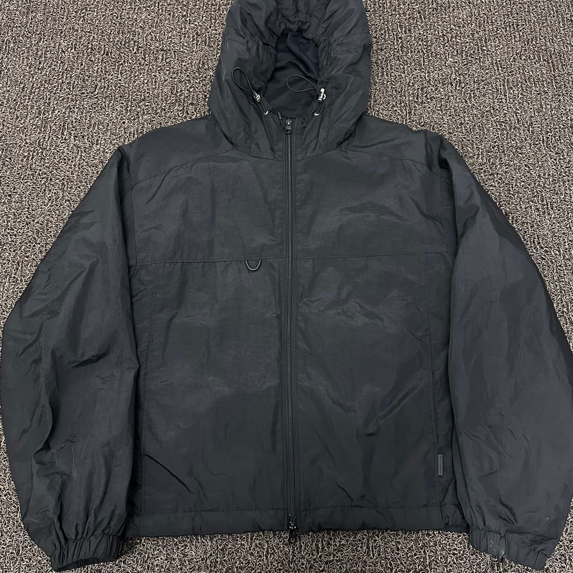 라퍼지스토어 바람막이 후드 자켓 블랙 M 상품이미지1