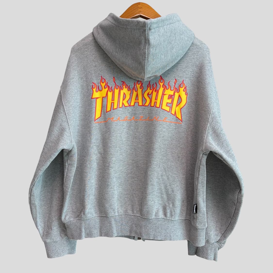 (L)THRASHER 트레셔 스웨트 후드집업 상품이미지6