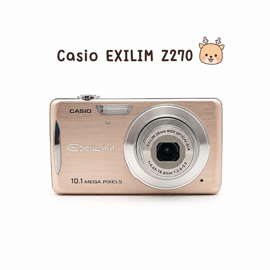 메이크업🧚‍♀️카시오 EXILIM Z270 로즈골드 🍑 상품이미지1