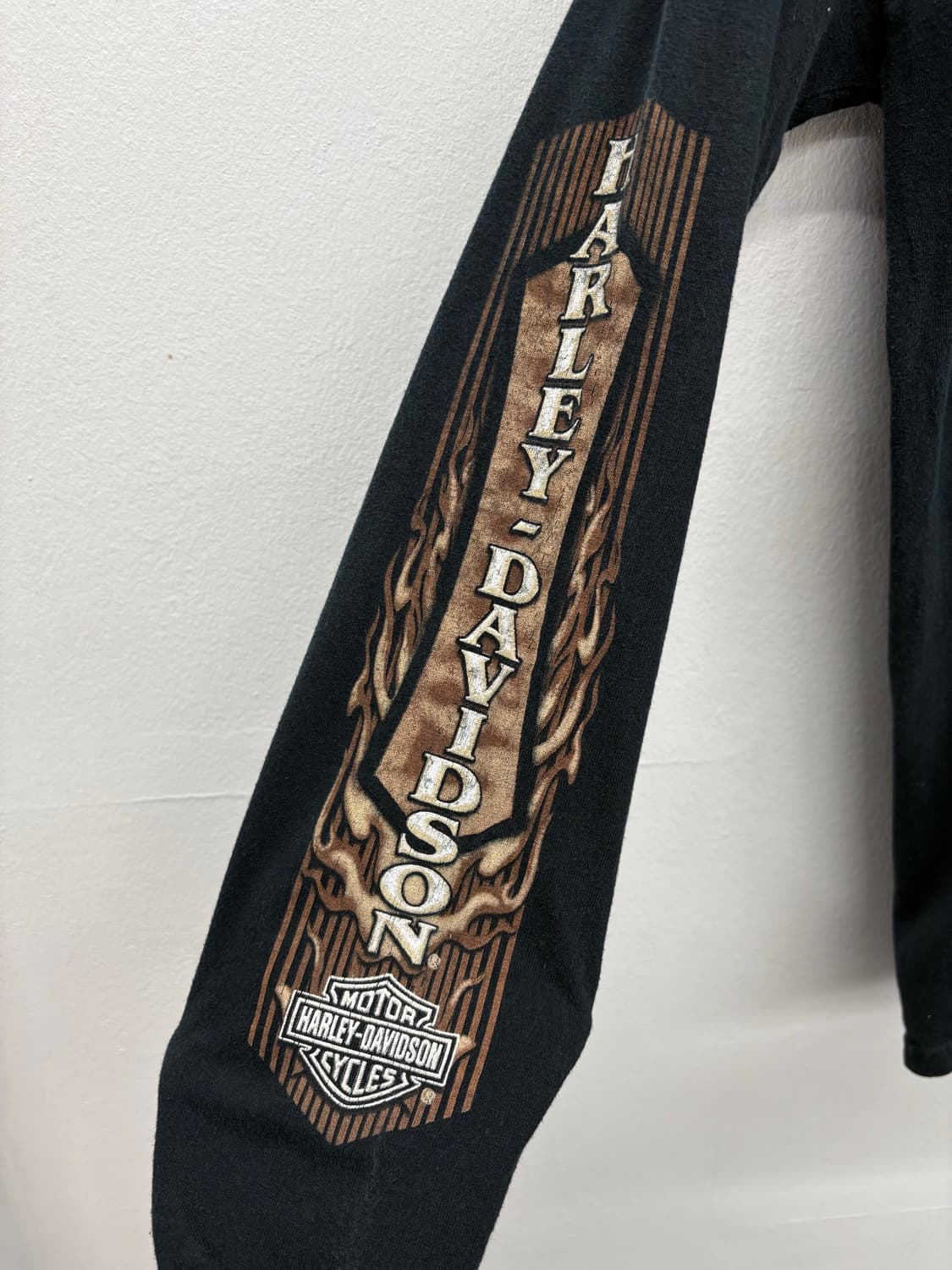 Harley Davidson 할리데이비슨 프린팅 로고 슬리브리스 상품이미지2