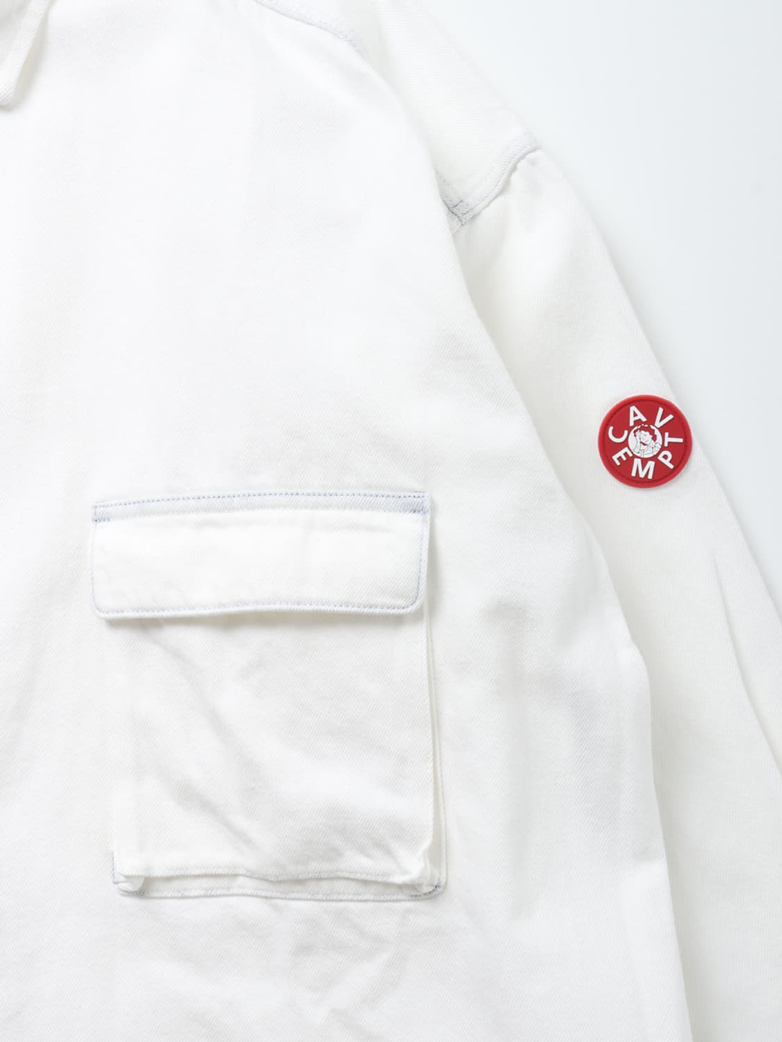 CAV EMPT Ult Bleached Denim Big Shirt 상품이미지5