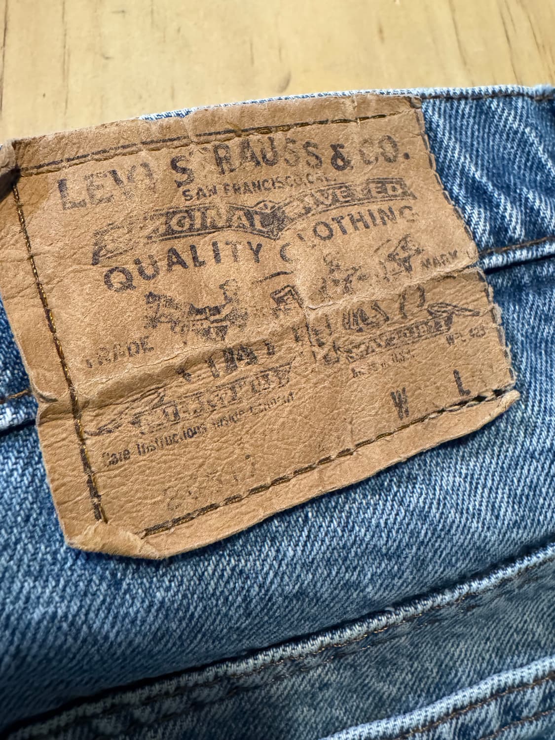 80s 리바이스 517 부츠컷 데님팬츠 상품이미지5