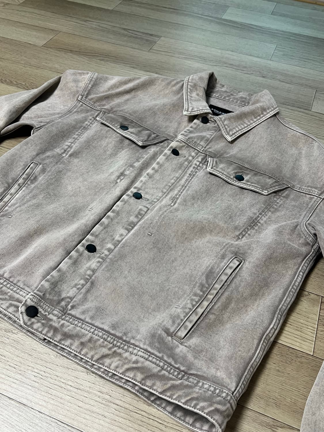 어콜드월 오버다이 데님자켓 상품이미지2