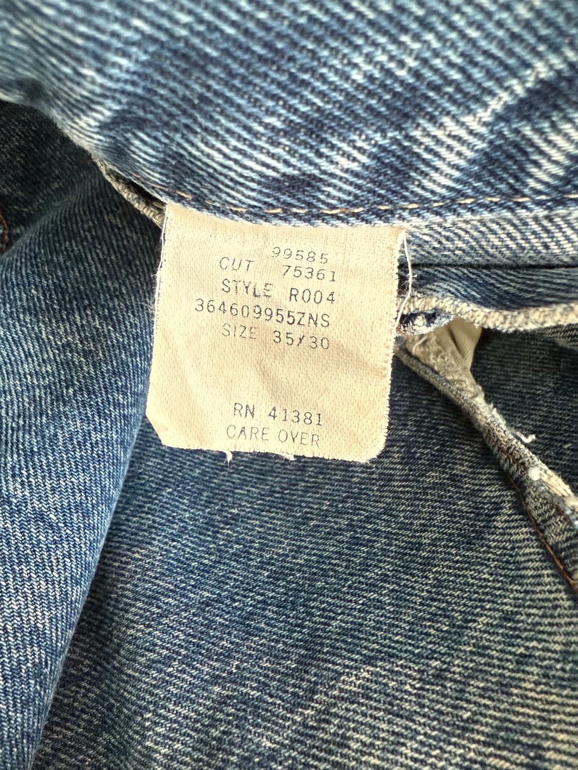 rrl 빈티지 파이브 포켓 데님  상품이미지3