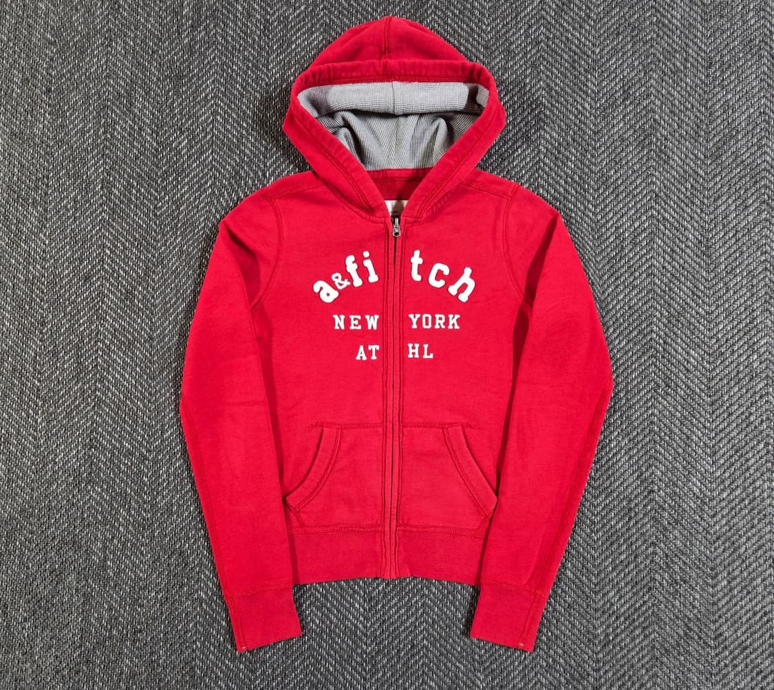 아베크롬비 레드 후드집업
 상품이미지2