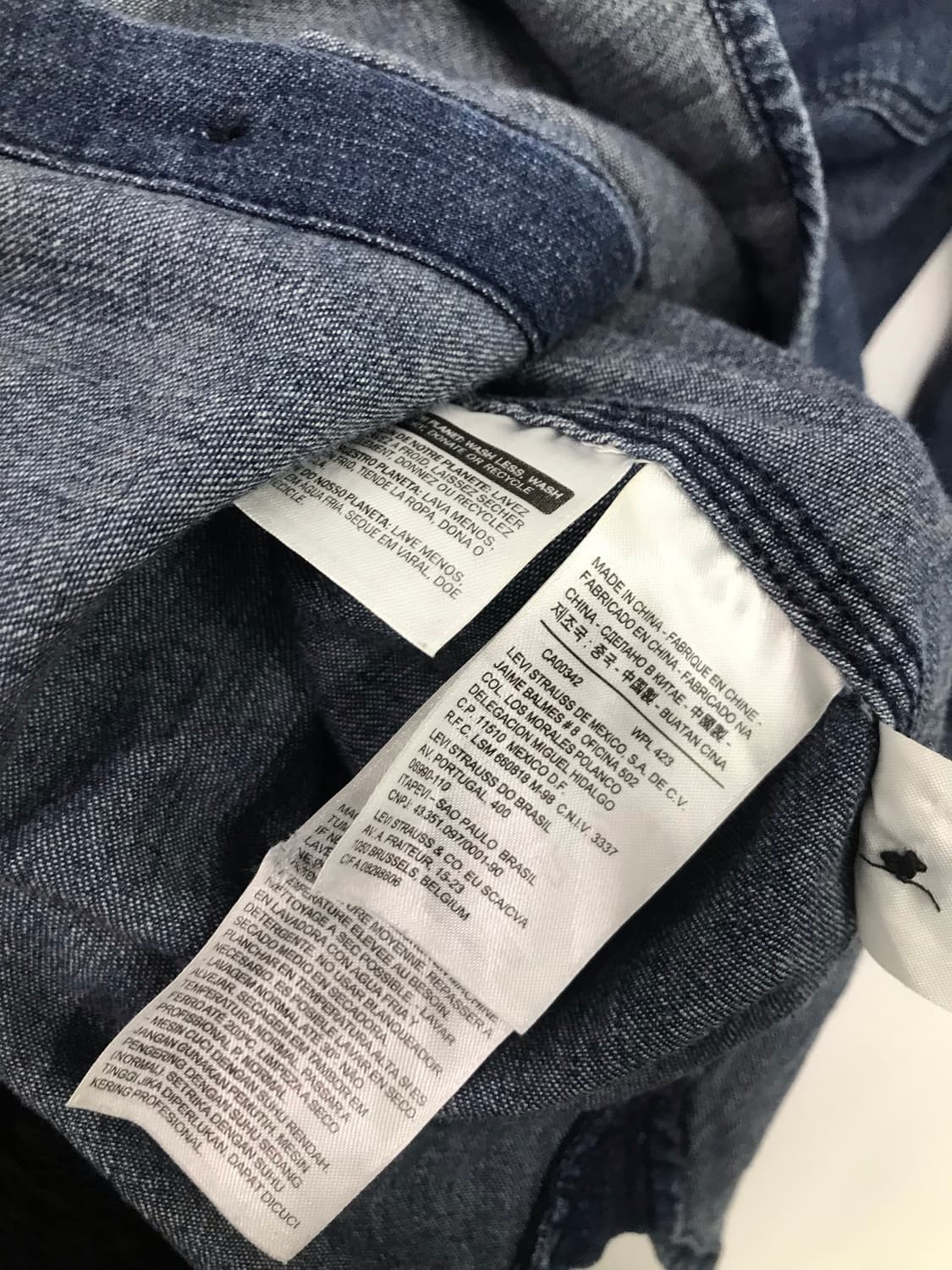 리바이스 포켓 청남방 상품이미지5