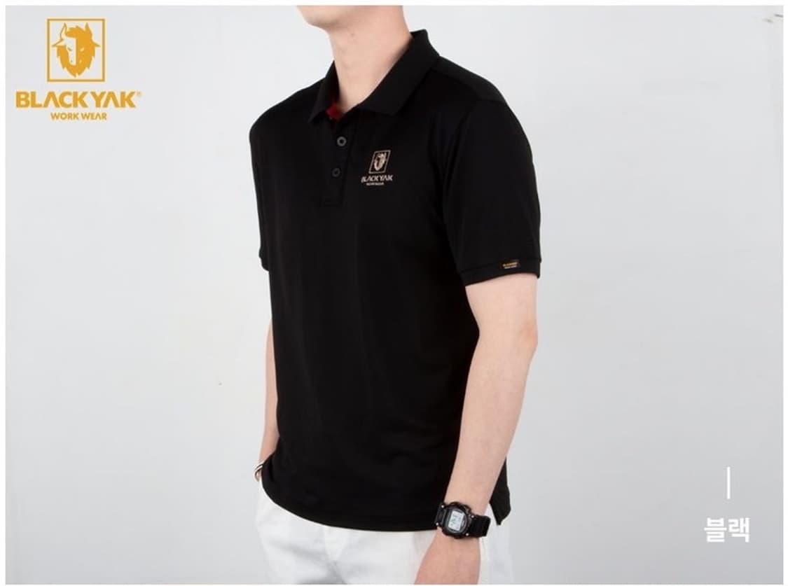 블랙야크 / 반팔 카라티, 남성 티셔츠 / 110 상품이미지8