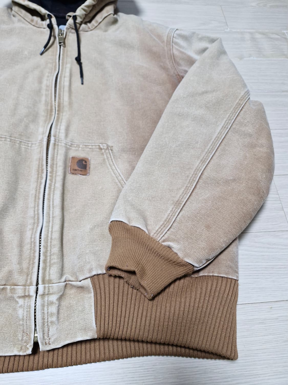 [M] 빈티지 칼하트 액티브 자켓 j130 brn 상품이미지3