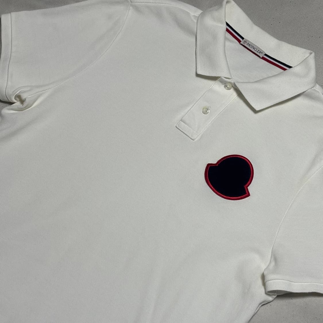 🫶🏻 몽클레어 화이트 카라 반팔티 🫶🏻 상품이미지2