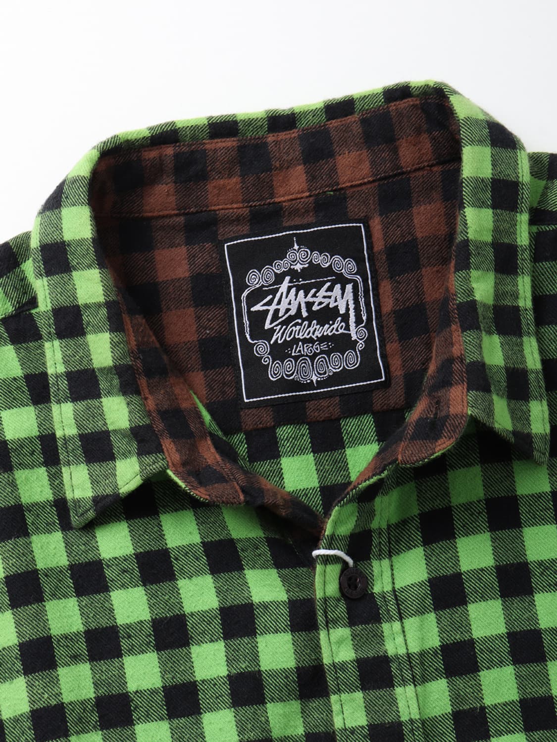 스투시 STUSSY Gingham Check S/S Shirt 상품이미지4