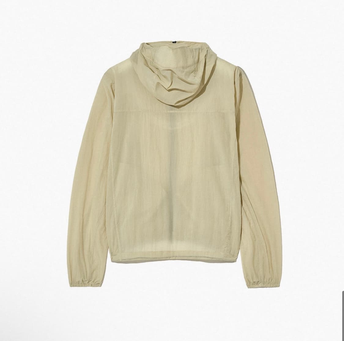 [KIJUN MEN] Sheer Windbreaker Beige 상품이미지2