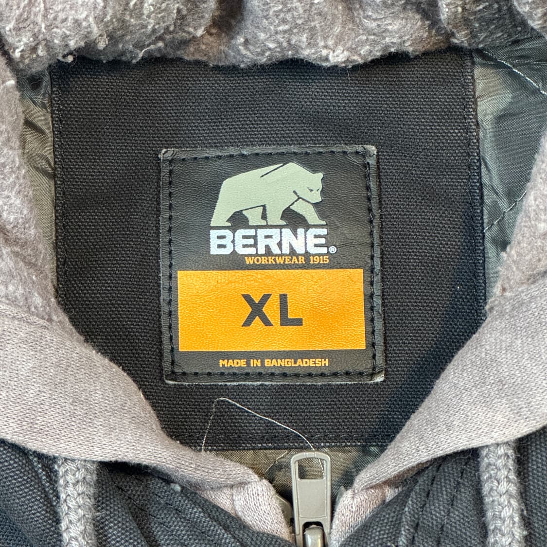 XL) BERNE 빈티지 후드 레이어 워크 자켓 상품이미지8