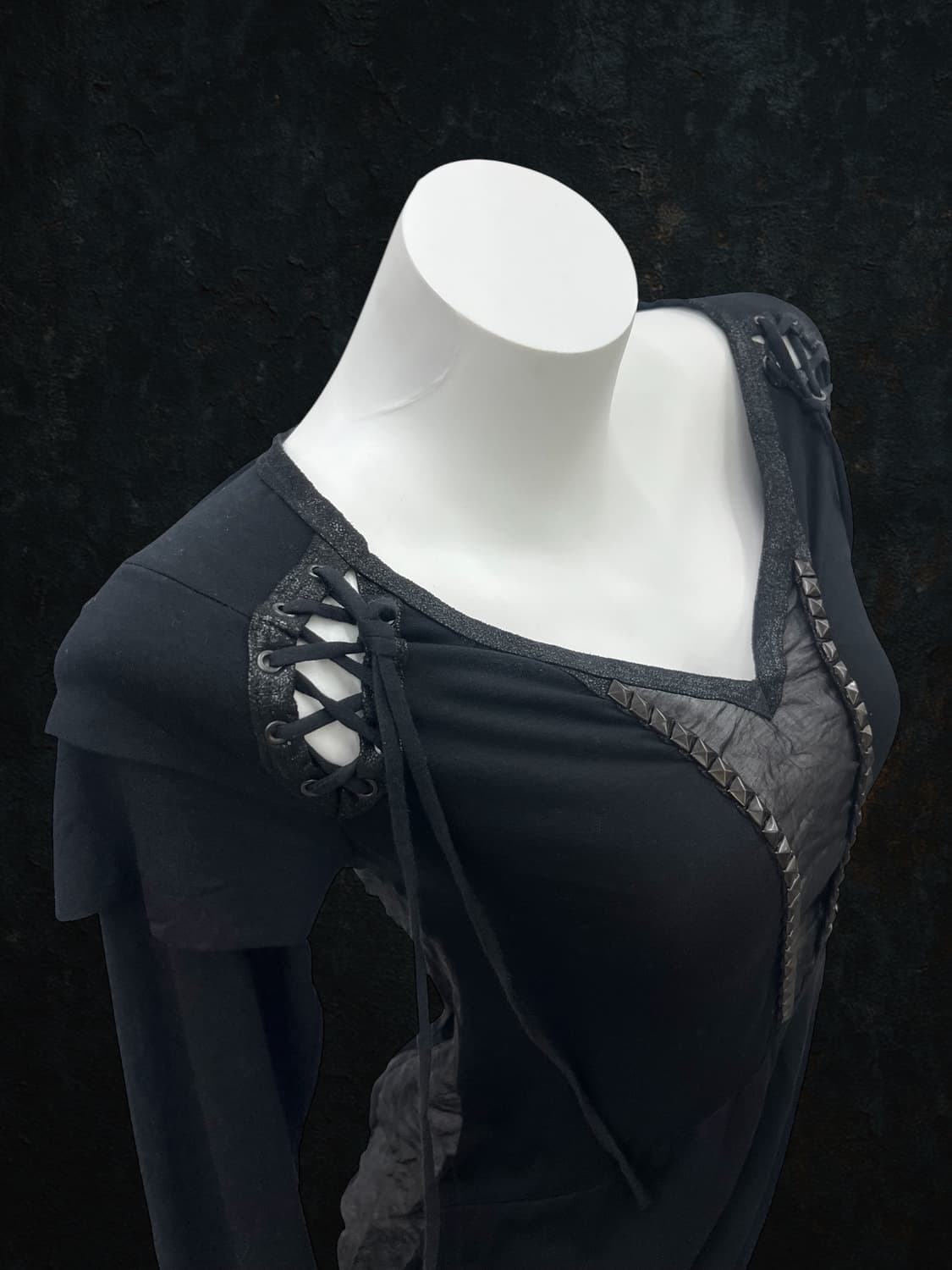 ‘SALVAGE' stud back damaged one-piece 상품이미지5