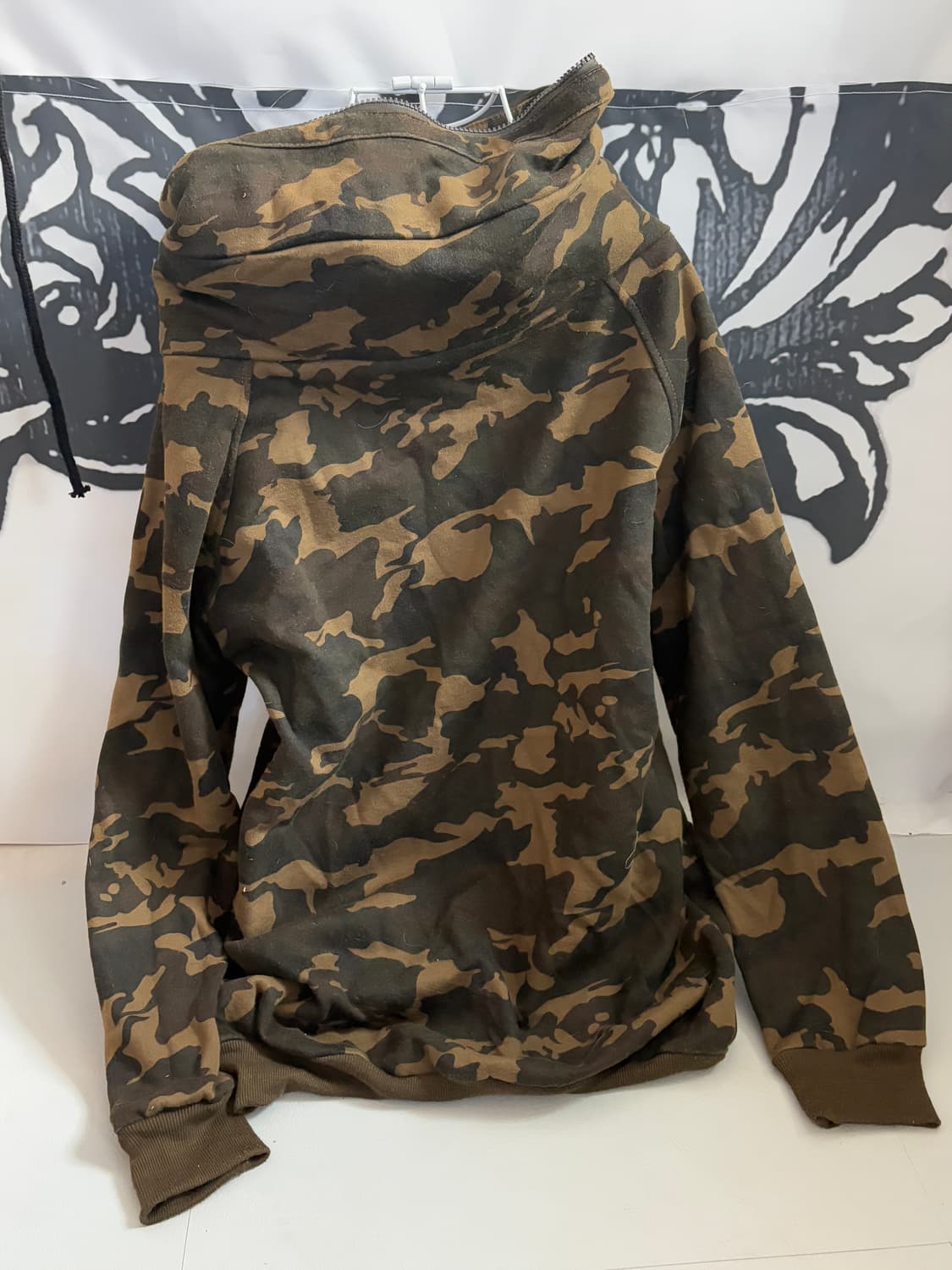 • Military High Neck Hooded Zip-Up 상품이미지7