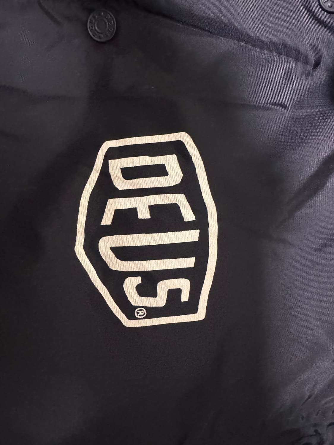 Deus Ex Machina Tokyo Coach Jacket Black 상품이미지4