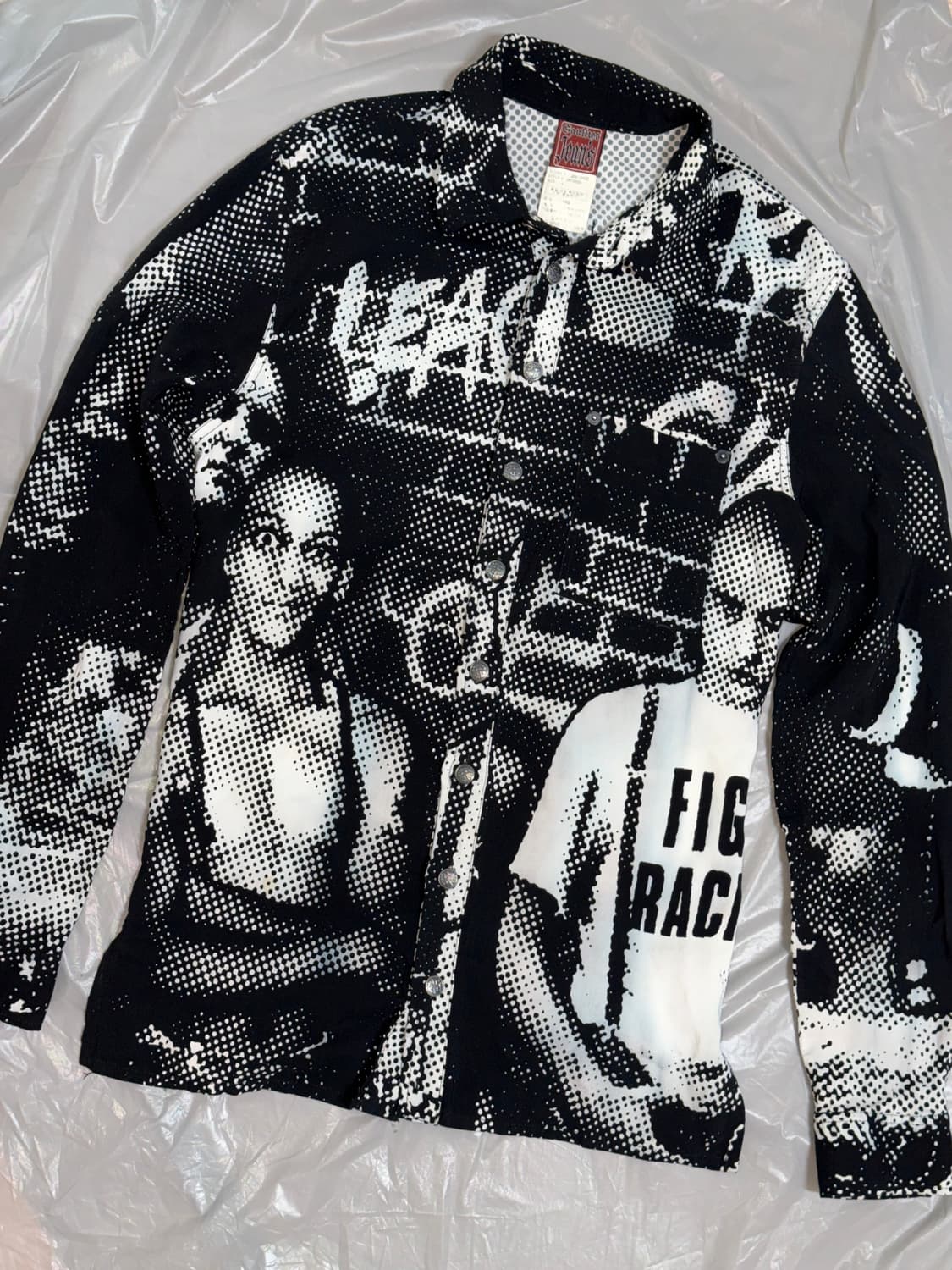 장폴고티에 AW97 fight racism 셔츠 상품이미지1