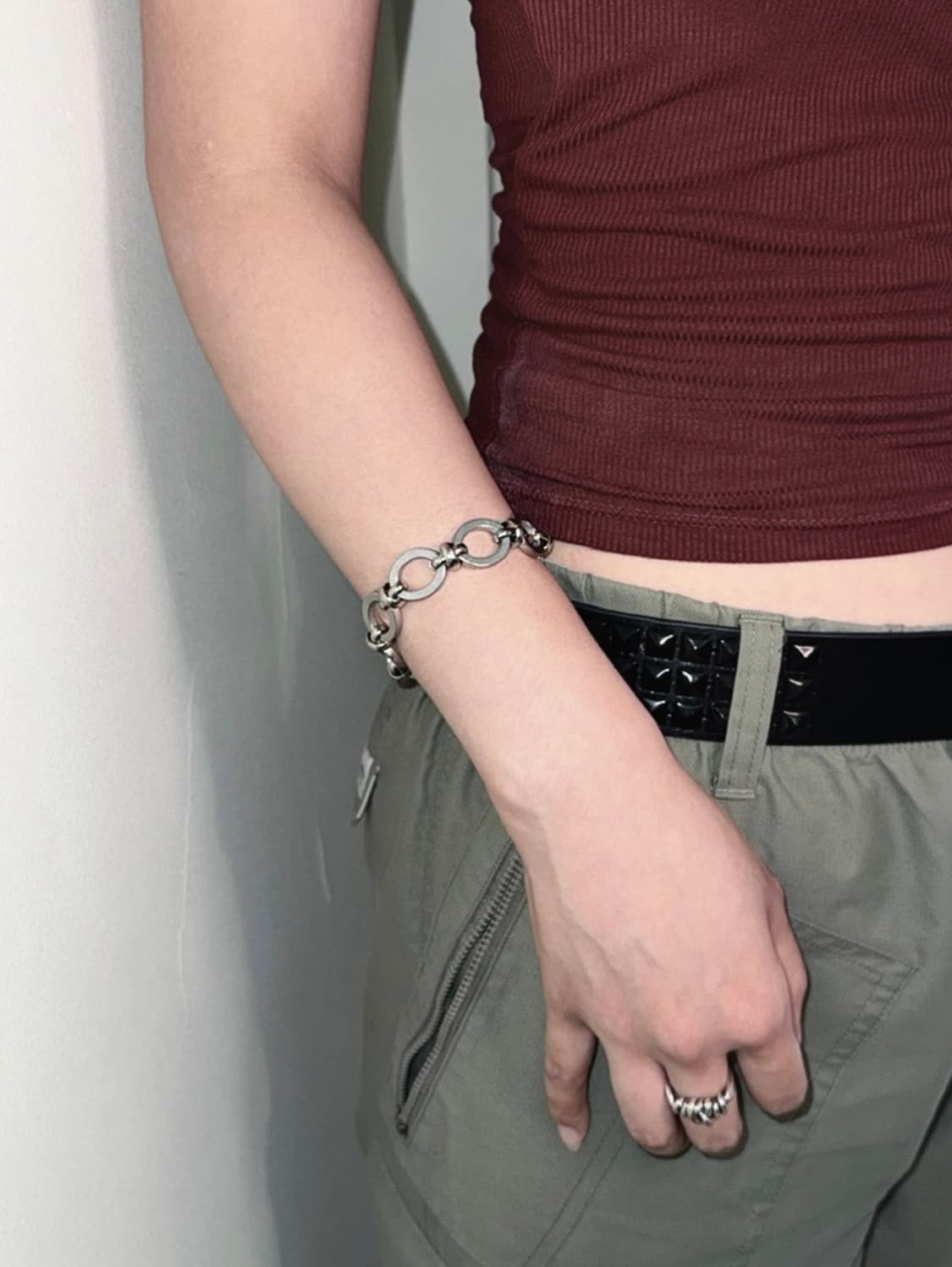 Watch Chain Bracelet 상품이미지1