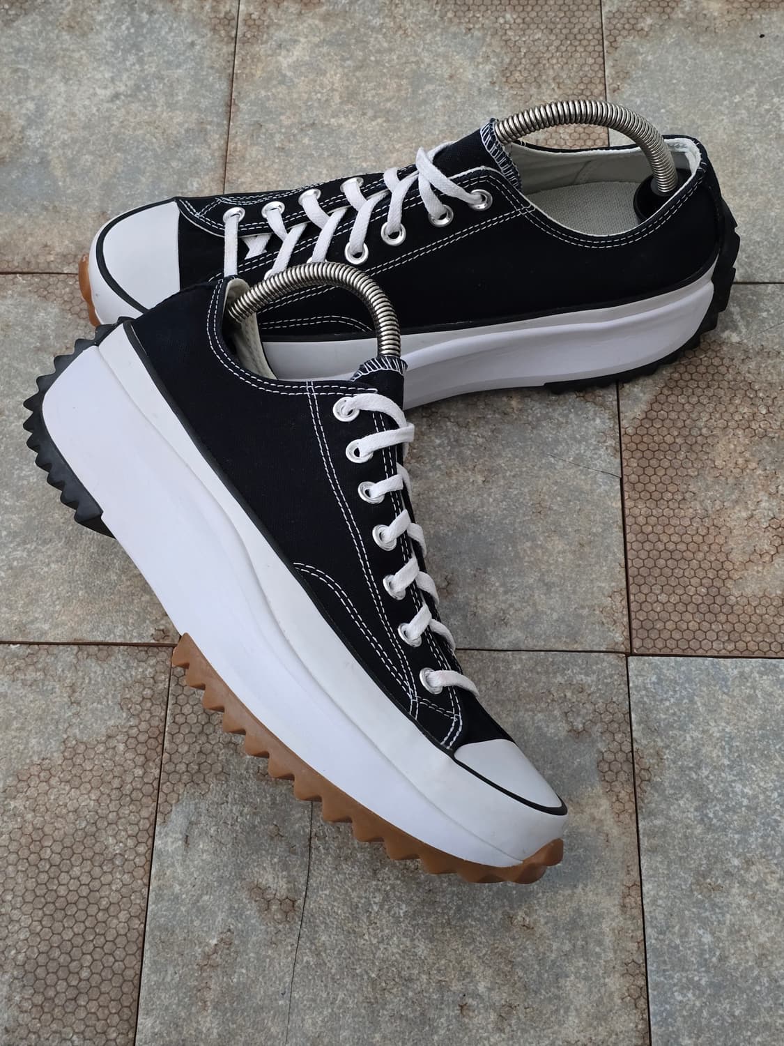 (280)컨버스 런스타 하이크 로우 검흰  상품이미지8