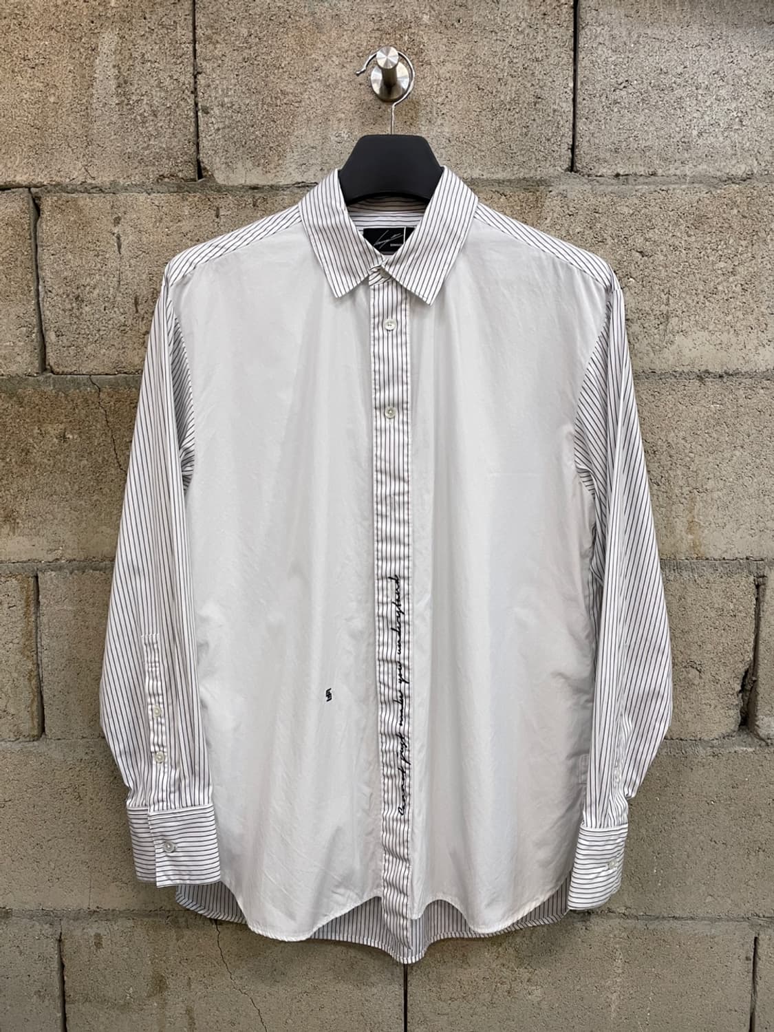 송지오 옴므 타이 카라 셔츠 상품이미지1