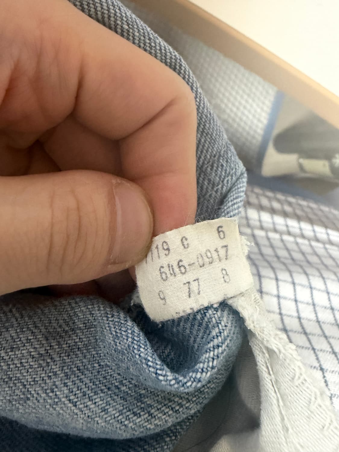 70s 리바이스 646 미제 플레어핏 32x32 상품이미지9