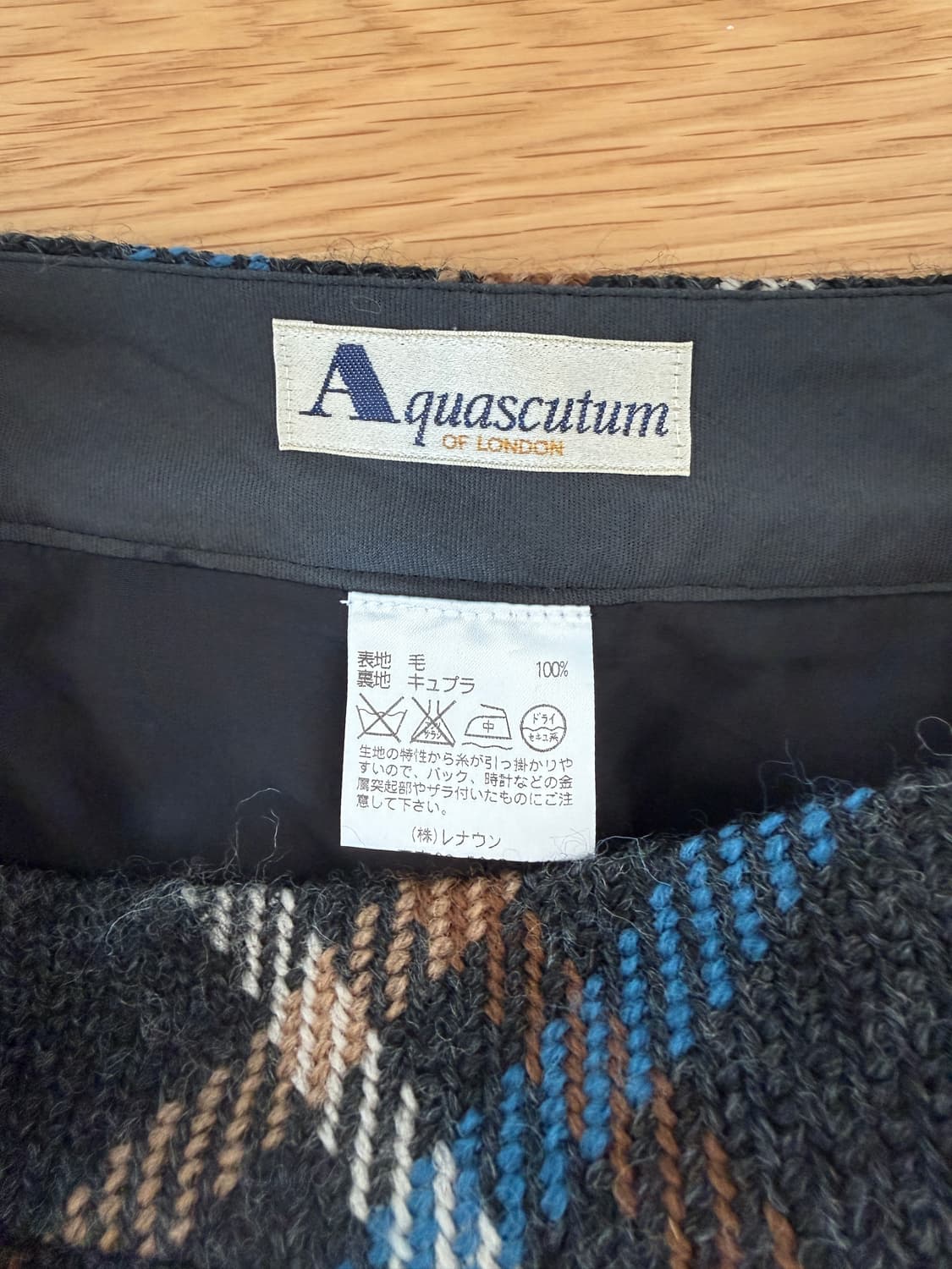 아쿠아스큐텀(Aquascutum) 울 스커트(JAPAN) 상품이미지6