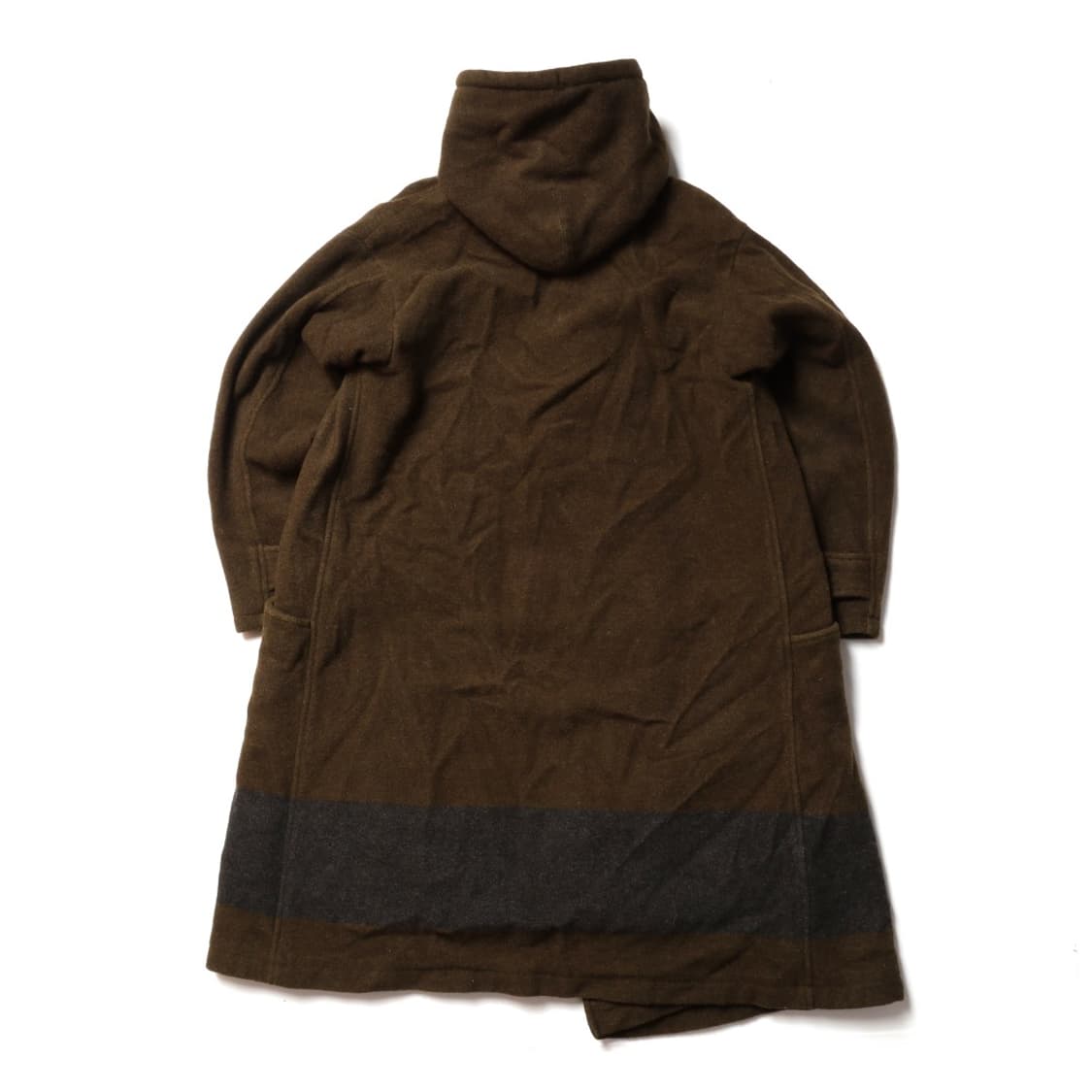 주카 Zucca Asymmetric Button Wool Coat 
 상품이미지4