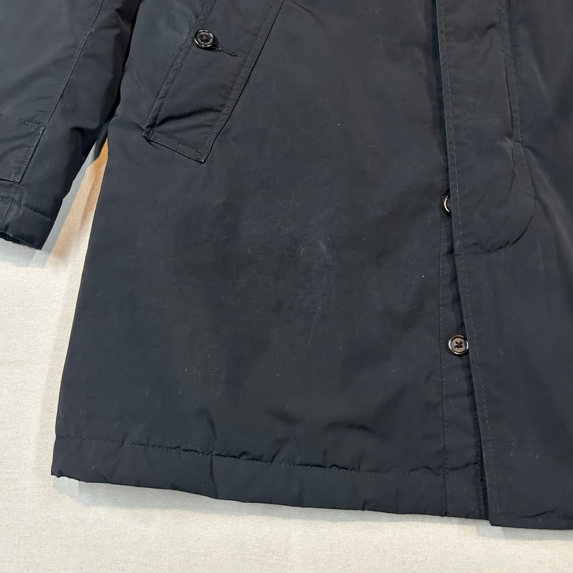 M) 폴로 랄프로렌 블랙 퀼팅 코트 자켓 상품이미지5