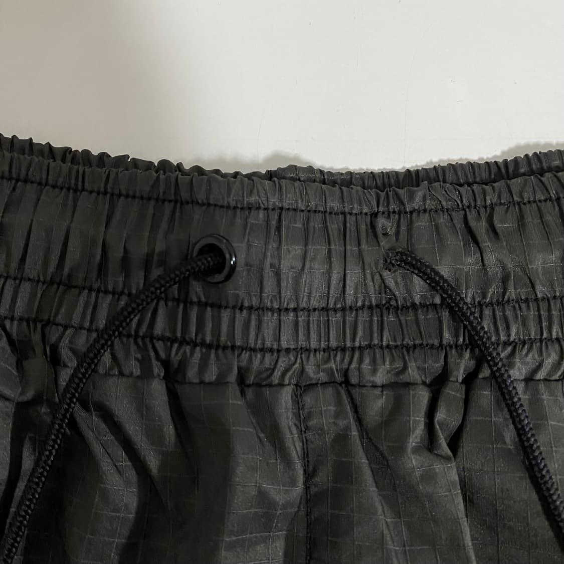 [XL] 아워레가시 워크샵 러닝 쇼츠 립스탑 워시드 블랙 상품이미지9