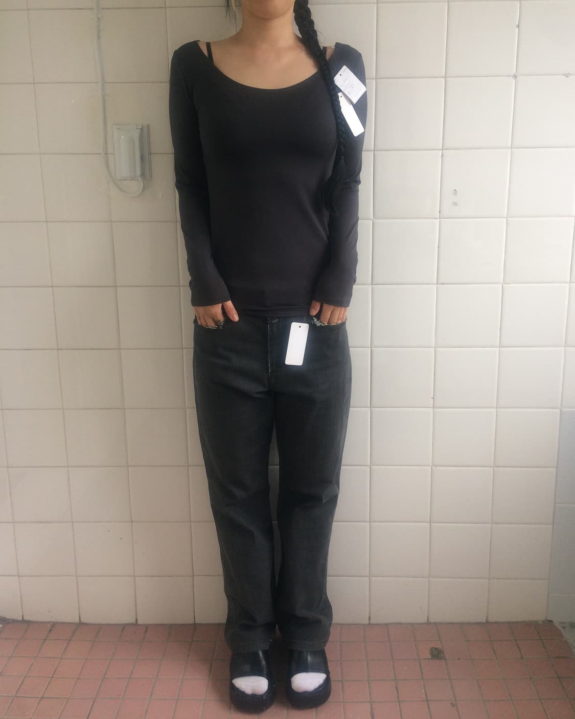 U neck sleeve 상품이미지4